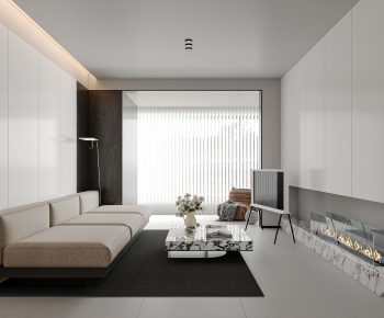 Modern A Living Room-ID:805073984