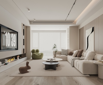 Modern A Living Room-ID:676723009