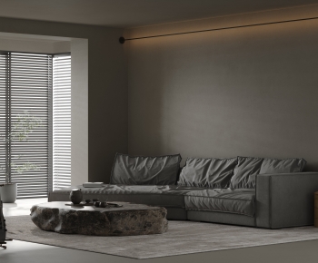 Wabi-sabi Style A Living Room-ID:431950093