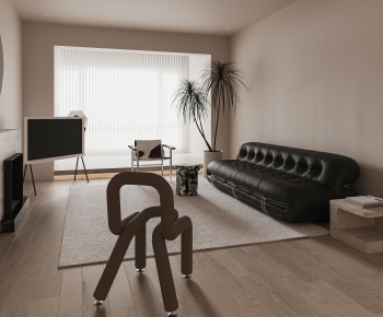 Wabi-sabi Style A Living Room-ID:408538104
