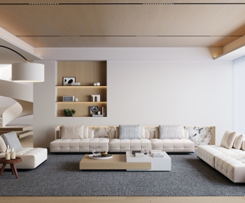 Modern A Living Room-ID:502023949