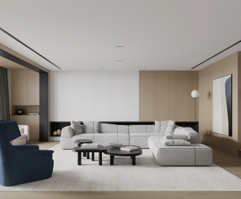 Modern A Living Room-ID:387872936