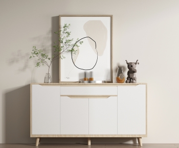 Nordic Style Side Cabinet/Entrance Cabinet-ID:117540459