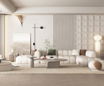 Modern A Living Room-ID:396599874