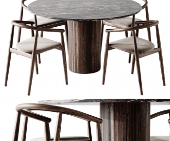 Modern Dining Table And Chairs-ID:688277961