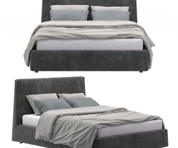 Modern Double Bed-ID:201764115
