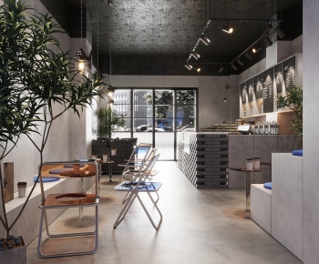 Industrial Style Cafe-ID:882767923
