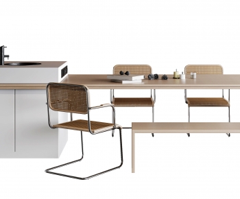 Modern Dining Table And Chairs-ID:814176089