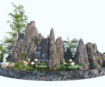 New Chinese Style Garden-ID:370543003