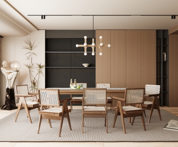 Nordic Style Dining Room-ID:612711912