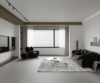Modern A Living Room-ID:499968058