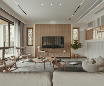Modern A Living Room-ID:198513034