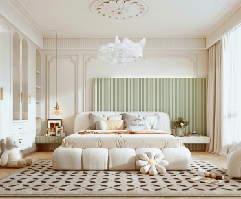 French Style Bedroom-ID:115798953