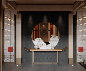 New Chinese Style Teahouse Tea House-ID:929270989