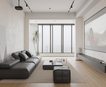 Modern A Living Room-ID:672286032