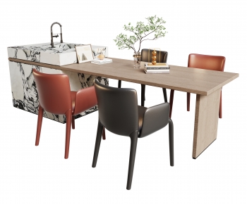 Modern Dining Table And Chairs-ID:819649786