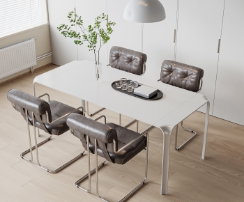 Modern Dining Table And Chairs-ID:472399955