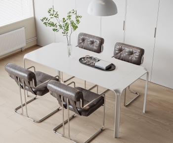 Modern Dining Table And Chairs-ID:298595912