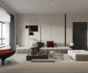 Modern A Living Room-ID:986562973