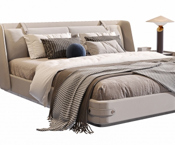 Modern Double Bed-ID:627160078