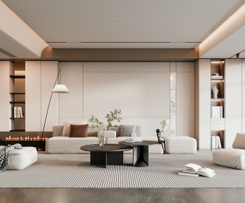 Modern A Living Room-ID:753272067