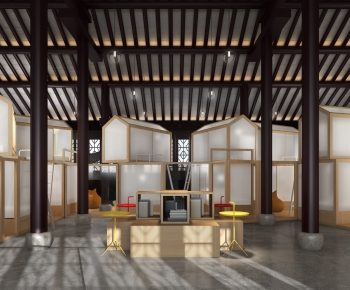 New Chinese Style Exhibition Hall-ID:118272074