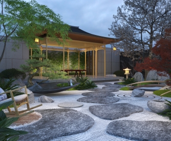New Chinese Style Courtyard/landscape-ID:765243052