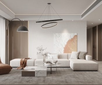 Modern A Living Room-ID:717547893