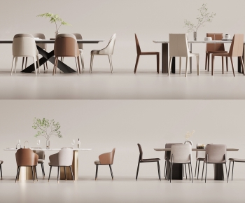 Modern Dining Table And Chairs-ID:226640766