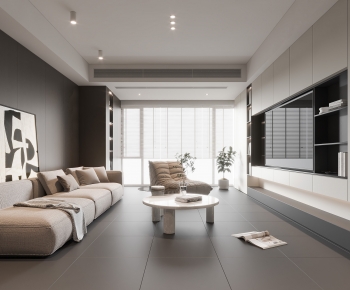 Modern A Living Room-ID:728815081