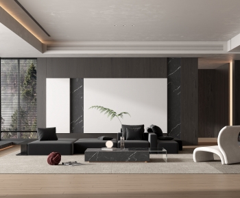 Modern A Living Room-ID:426497949
