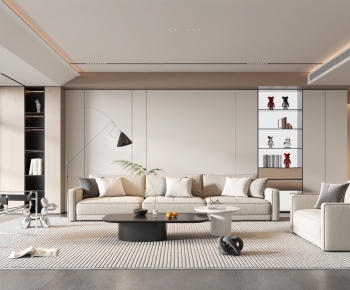 Modern A Living Room-ID:592143069