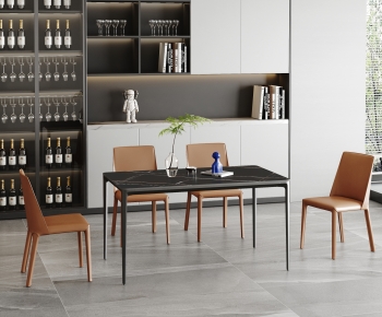 Modern Dining Table And Chairs-ID:269974957