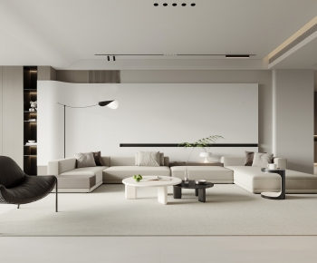 Modern A Living Room-ID:401110618