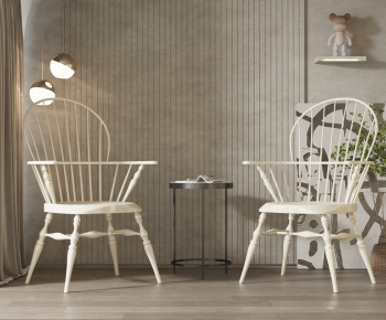 Simple European Style Lounge Chair-ID:738115078
