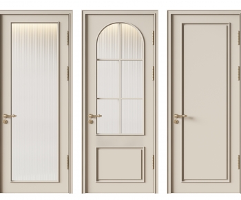 French Style Single Door-ID:632015946