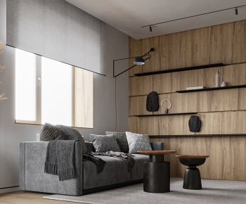 Modern A Living Room-ID:391556985