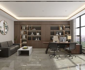 Modern Manager's Office-ID:975836999