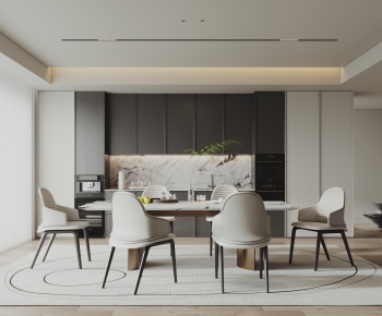 Modern Dining Room-ID:489517938