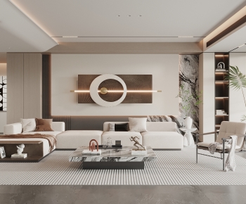 Modern A Living Room-ID:587884909