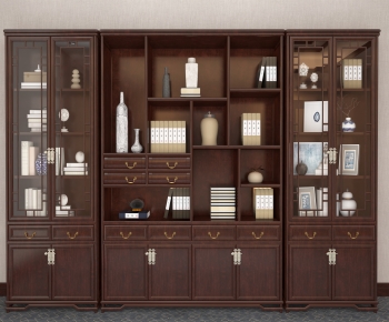 Chinese Style Bookcase-ID:234251091