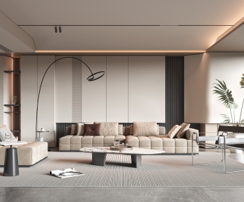 Modern A Living Room-ID:507935052