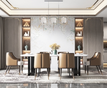 New Chinese Style Dining Room-ID:817910911