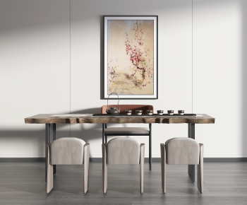 New Chinese Style Tea Tables And Chairs-ID:101280261