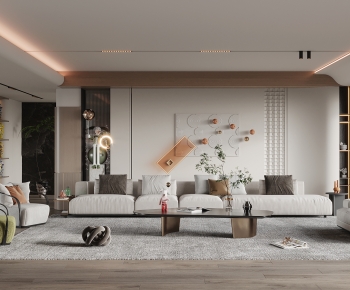 Modern A Living Room-ID:962944981