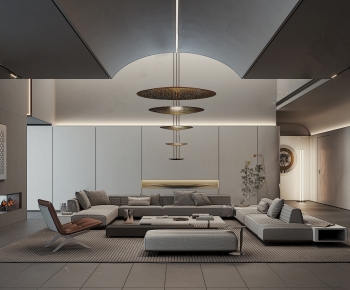 Modern A Living Room-ID:208151101