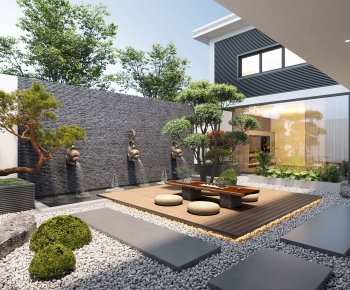 Modern Courtyard/landscape-ID:371161941