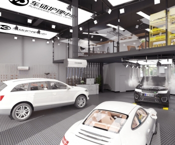 Industrial Style Automobile 4S Shop-ID:928427936