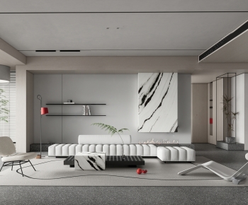 Modern A Living Room-ID:355734112