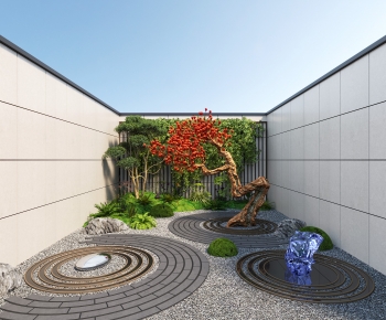 Modern Courtyard/landscape-ID:704997069